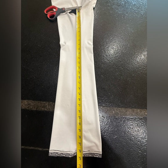 Athleta Girl High Rise Chit Chat Flare Pants – Houndstooth Checkered Size 14 NWT - Picture 11 of 15